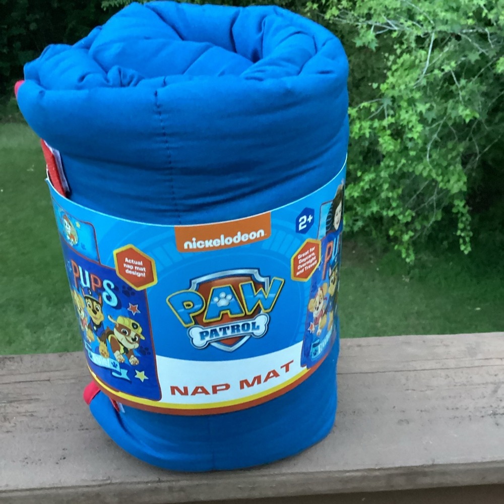 Paw Patrol Were a Team Toddler Nap-Mat Set– Quilted Nap Mat with Built-in